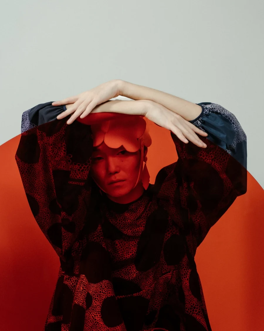 Acid Veil editorial portrait